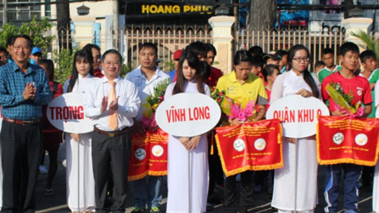 Cần Thơ: Tợơp bhrợ têng Đại hội Thể dục Thể thao zr’lụ ĐBSCL
