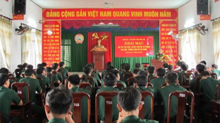Đắc Lắc: Hội thị chêếc n’năl, xay truíh cr’noọ, pr’ắt bh’rợ âng Hồ Chí Minh cóh apêê lực lượng vũ trang