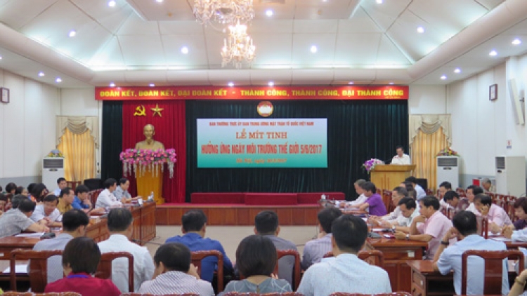 Mít ting xơợng bhrợ t’ngay môi trường bha lang k’tiếc 5/6/2017