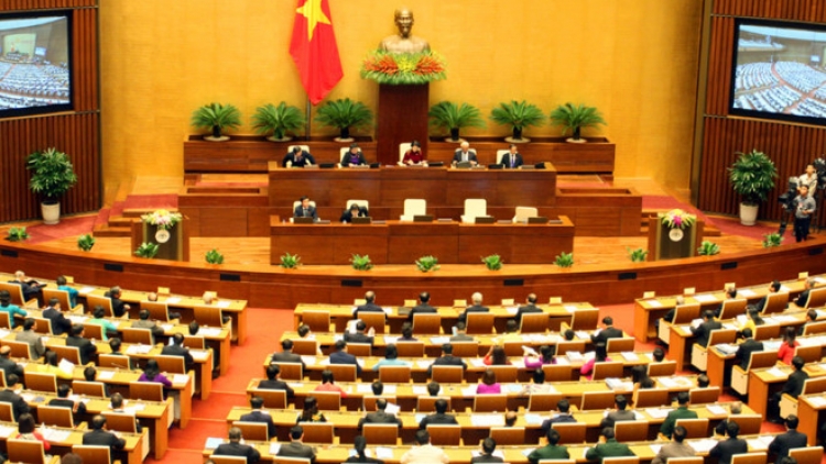 Bhrợ têng pr’họp g’lúh 3 Quốc hội khoá 14