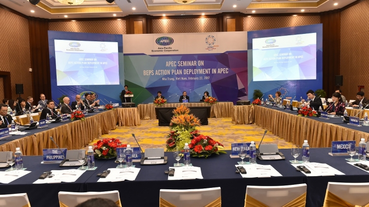 APEC 2017 Hội thảo xay bhrợ xa’nay bh’rợ bhrợ têng đắh bil cloóch cơ sở thuế lâng xăl râu liêm choom cóh APEC