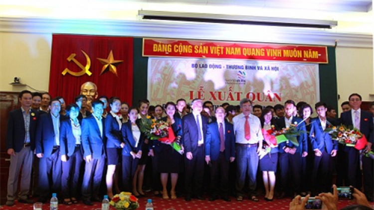 Việt Nam k’đươi 13 thí sinh pấh g’lúh thi tay nghề bha lang k’tiếc g’lúh 44