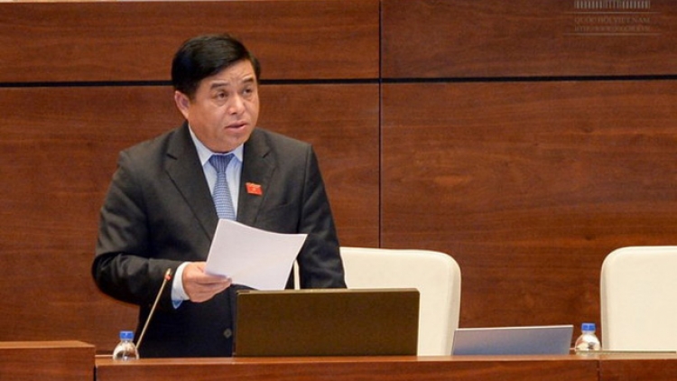 Quốc hội pa têết bhrợ bh’rợ ta moóh Bộ trưởng Bộ Kế hoạch lâng Đầu tư