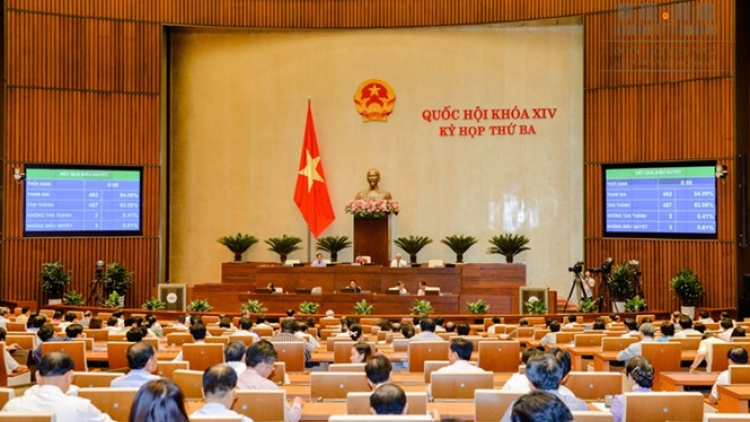Quốc hội họp g’lúh pr’lứch