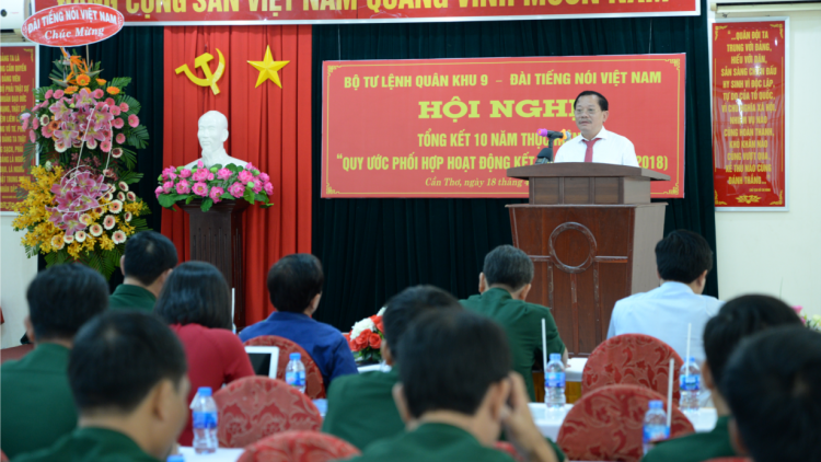 Pazưm pr’lứch 10 c’moo bhrợ têng “Quy ước pazưm bhrợ têng zr’ziêng” âng Đài p’rá Việt Nam lâng Bộ tư lệnh Quân khu 9