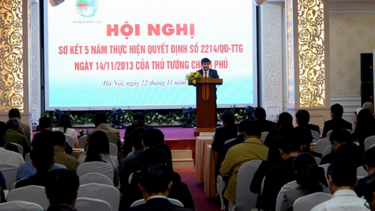 Bh’rợ prá xay sơ kết 5 c’moo xay bhrợ Đề án: T’bhlâng k’rong bhrợ lâng bha lang k’tiếc zúp zooi pa dưr kinh tế - xã hội cóh zr’lụ đhanuôr acoon cóh.