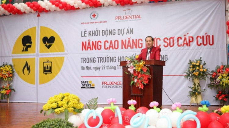 Bhrợ têng dự án “Padưr dal đhr’năng sơ cấp cứu đhị trường học lâng zâp đhị lơơng”