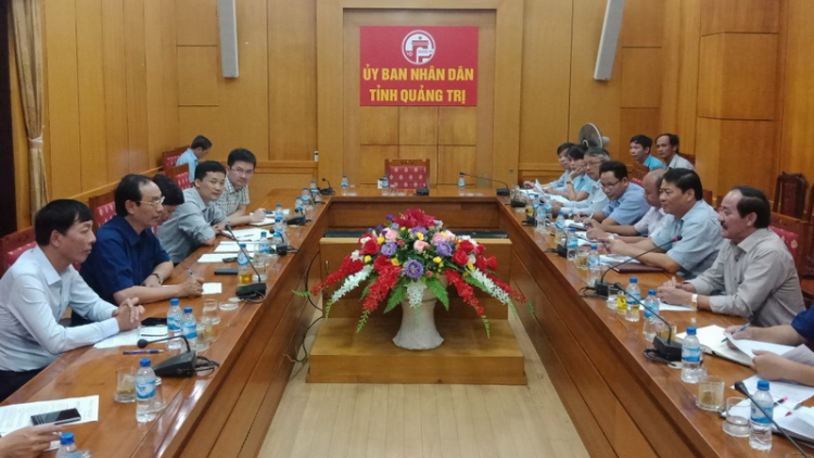 Ra văng tơợp bhrợ dự án c’lâng lướt đơớh c’nặt Cam Lộ - La Sơn