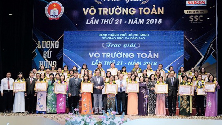 50 nhà giáo cóh Thành phố Hồ Chí Minh bơơn đớp ch’ner Võ Trường Toản