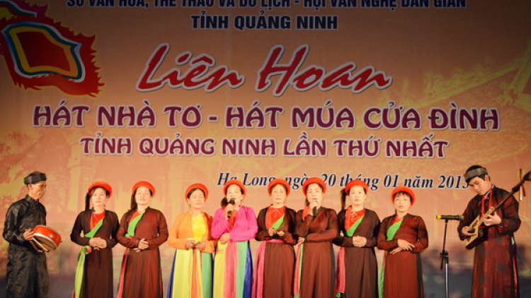 Bh’rợ bhiệc bhan piáh n’jưl, hát pr’hát acoon cóh 3 miền prang k’tiếc k’ruung nắc vêy ta bhrợ têng đhị Quảng Ninh