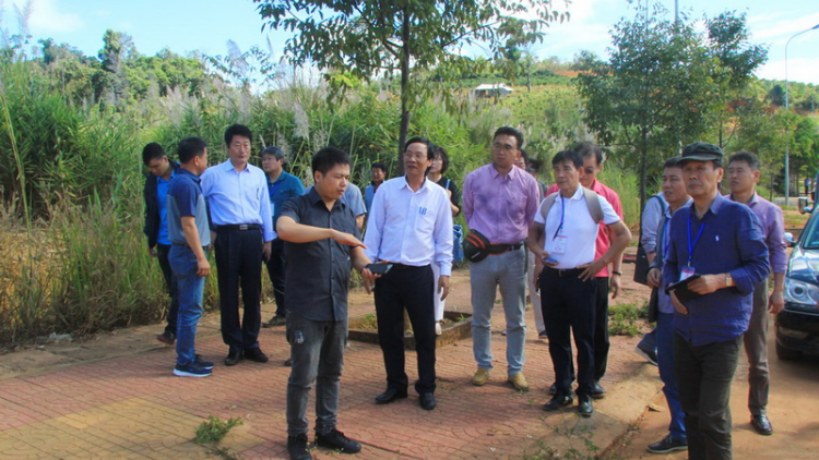 Kon Tum: Doanh nghiệp Hàn Quốc kiêng k’rong bhrợ ooy zr’lụ kinh tế cửa khẩu quốc tế Bờ Y
