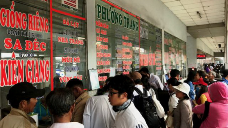 Thành phố Hồ Chí Minh: 500 r’bhâu vé xe m’bứi zên vêy ta pa câl trực tuyến đoọng ha manuýh pa bhrợ