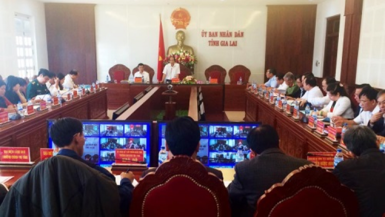 Gia Lai: T’bhlâng bhrợ k’rơ bh’rợ k’đhơợng xay âng cấp uỷ