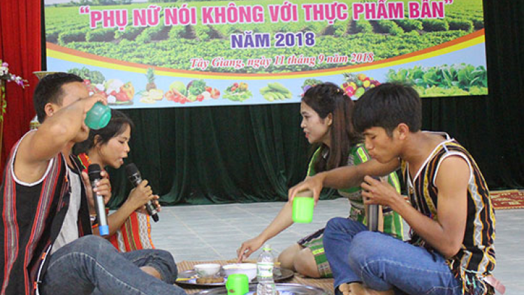 Pân đil Tây Giang, tỉnh Quảng Nam lâng tệêm ngăn chr’na đh’nắh