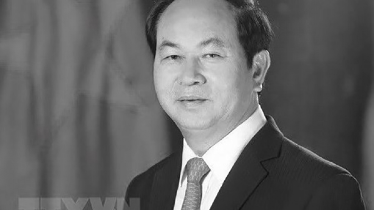 Đhanuôr prang k’tiếc k’ruung hêê hay chơợ Chủ tịch k’tiếc k’ruung Trần Đại Quang