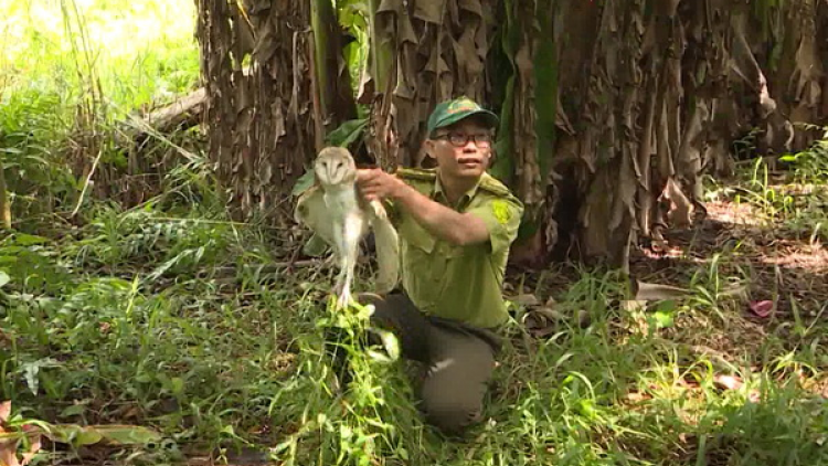 Hậu Giang: P’lóh a đhắh chr’nắp chô ooy zr’lụ zư lêy crâng k’coong Lung Ngọc Hoàng