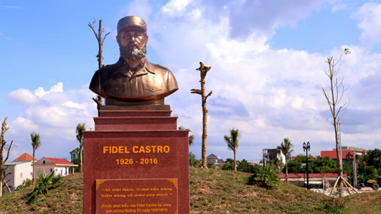 Quảng Trị: Bhrợ têng công viên đơơng đh’nớc bh’cộ Cuba Fidel Castro