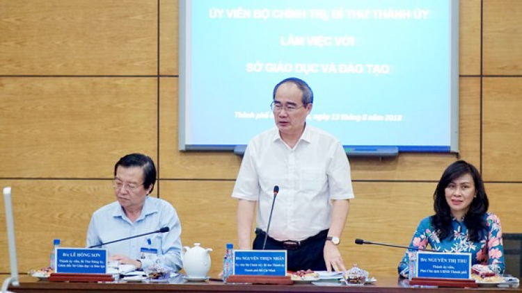 Thành phố Hồ Chí Minh nắc k’rang bấc lấh mơ dzợ tước ooy k’tiếc đoọng ha bh’rợ giáo dục
