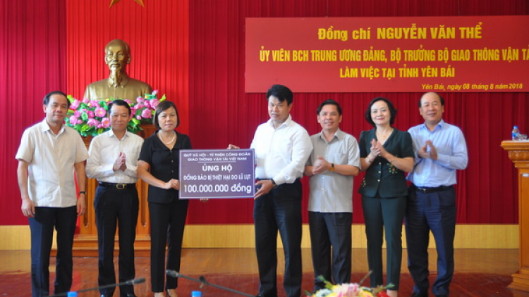 Bộ trưởng Bộ Giao thông-Vận tải zooi zúp Yên Bái padưr paliêm c’lâng c’tốch xang boo túh