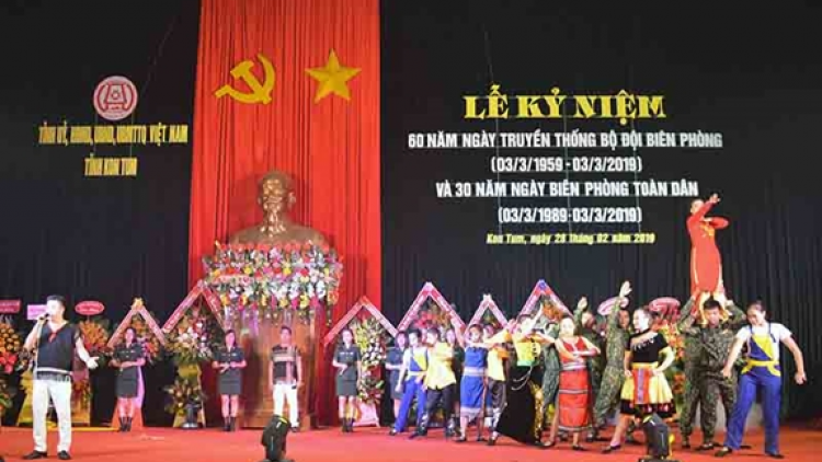 Kon Tum kỷ niệm 60 năm Ngày truyền thống Bội đội biên phòng và 30 năm Ngày biên phòng toàn dân