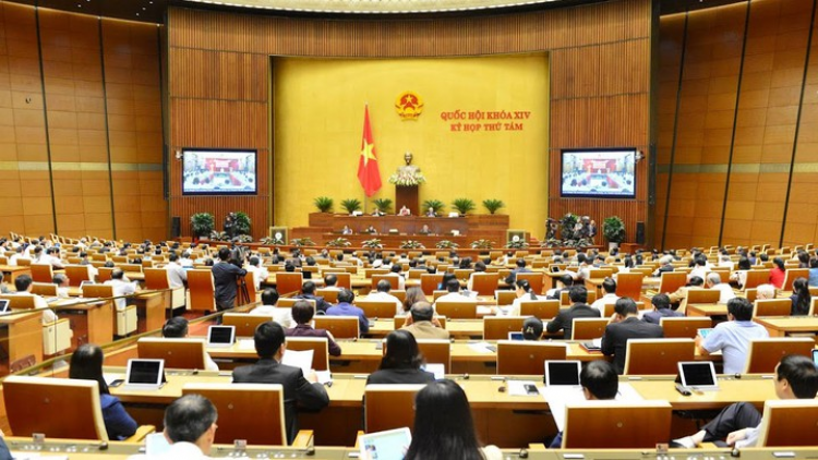 Pa xang pa lưch Pr’họp g’luh 8, Quốc hội khóa XIV: Muy loom đh’rưah bhrợ têng liêm xang đợ bh’rợ lalâh bấc coh c’moo 2020