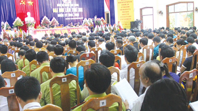 Đại hội đại biểu zâp acoon cóh chr’hoong Nam Giang g’lúh 3
