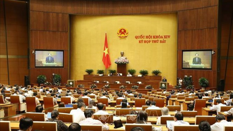 Quốc Hội prá xay ooy chính sách, pháp luật ooy bh’rợ quy hoạch, k’đhơợng lêy, đươi dua k’tiếc đhị đô thị