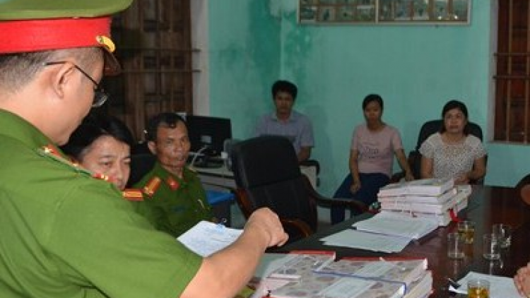 Nghệ An: 5 cán bộ Ban k’đhợơng lêy crâng a bhuy Yên Thành crêê ta khởi tố
