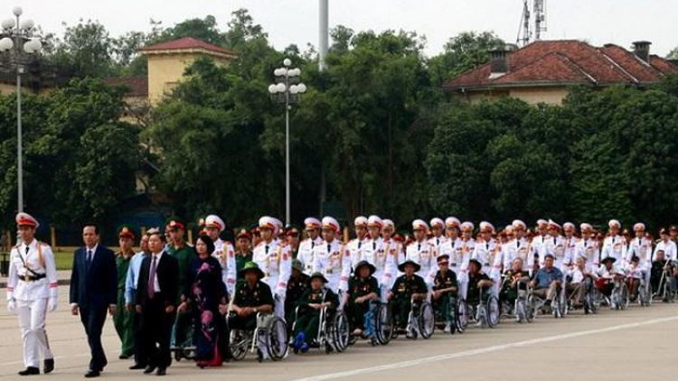 Tr’lum lâng haanh déh 500 thương binh ngân prang k’tiếc k’ruung