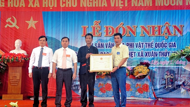 Phú Thọ: Bhiệc Cấp sắc manứih Dao Quần Chẹt chr’val Xuân Thuỷ bơơn ta moon nắc c’cir văn hoá phi vật thể k’tiếc k’ruung