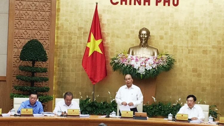 Chính phủ họp đoọng bhrợ pa dưr pháp luật c’xêê 7