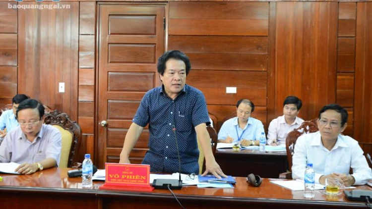 Quảng Ngãi: Pay đoọng zên pa xiêr đha rứt đệ