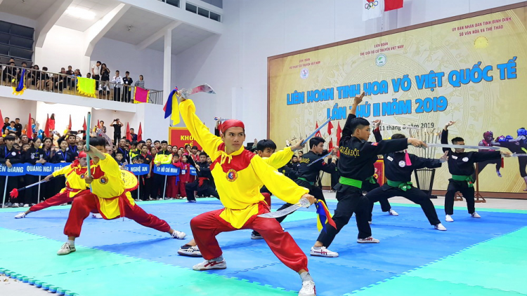 Bình Định: Tợơp bhrợ têng liên hoan “Tinh hoa Võ Việt bha lang k’tiếc”