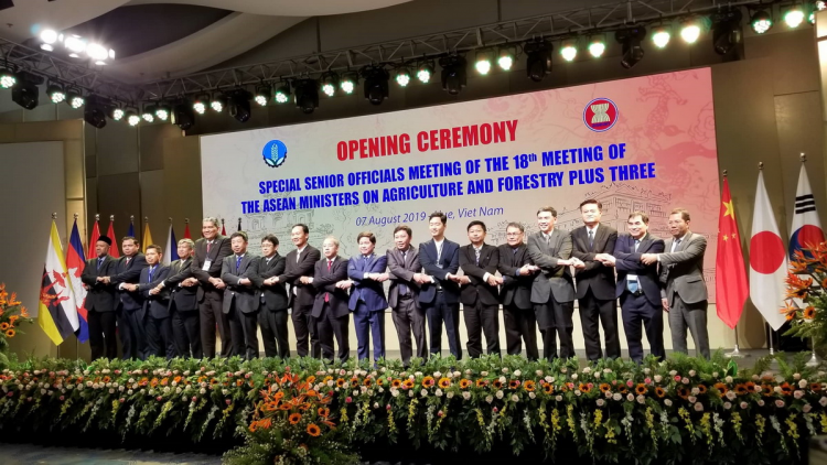 Hội nghị chr’nắp quan chức bha lâng nông, lâm nghiệp AMAF ASEAN+3