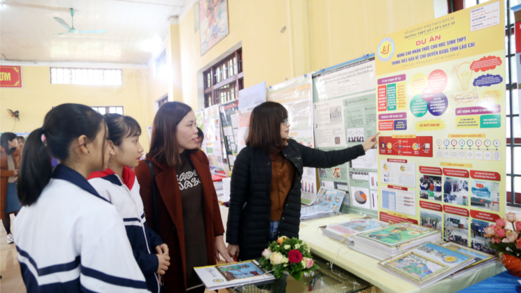 Dự án Tu vel bhươl âng học sinh Lào Cai hâng hơnh bơơn đơơng pa cắh đhị Mỹ