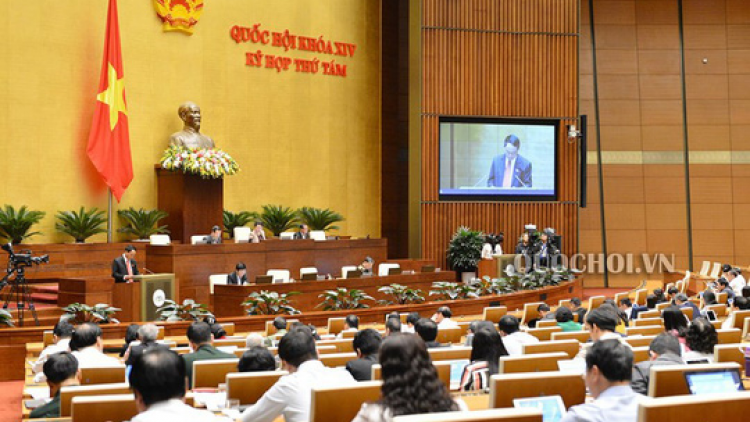 Pr’họp g’luh 8, Quốc hội khóa XIV: Prá xay đăh tr’mông tr’meh đhanuôr, zên bạc Nhà nước