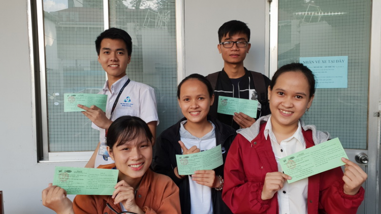 TPHCM: Bh’rợ “g’lúh xe ha pruốt” cher đoọng ha lấh 3.000 vé xe tết đoọng ha sinh đha rựt