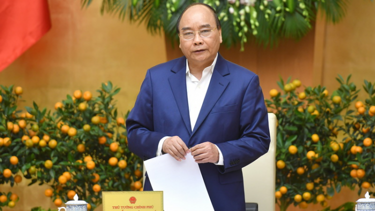 Thủ tướng lêy cha mêết bh’rợ lêy ra văng zêl cha’groong đhị Quân chủng Hải quân