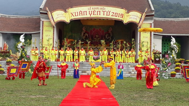 Bhui har cha ớh ha pruốt Yên Tử