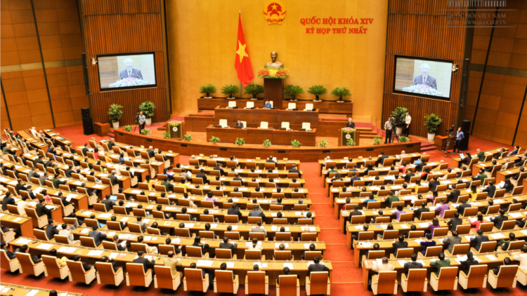 Quốc hội dzợ vêy bấc boóp p’rá lalay cơnh đăh pa dzoóc cr’chăl pa bhrợ pa xoọng lâng pa dzoóc c’moo đhêy hưu