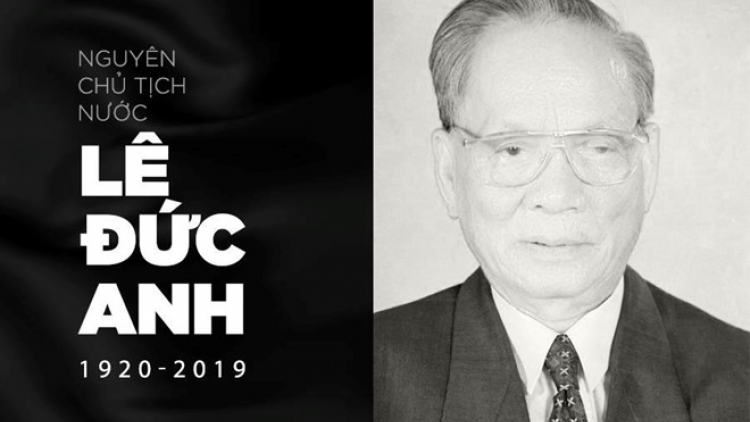 Nguyên Chủ tịch k’tiếc k’ruung Lê Đức Anh lấh bil mặt