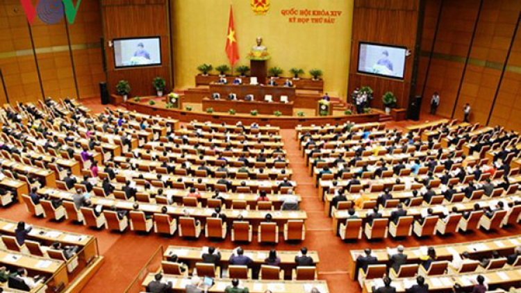 Quốc hội prá xay ooy Bộ Luật lao động (bhr’lậ)