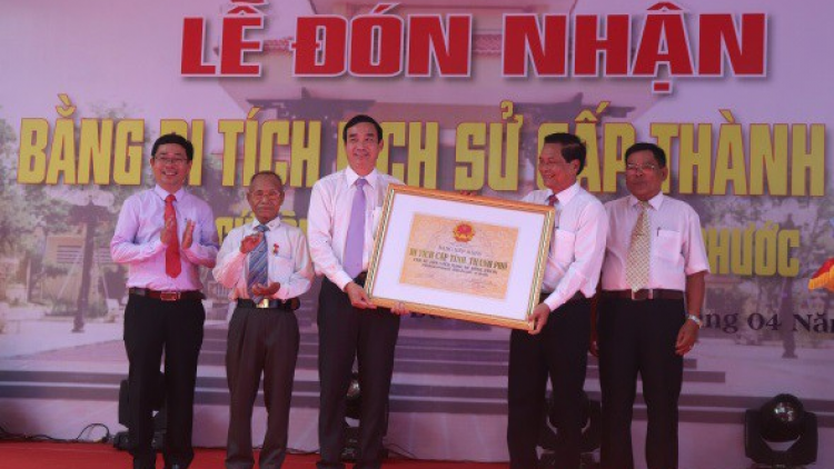 Đà Nẵng: Cher đoọng bằng c’cir Lịch sử đọong ha Căn cứ cách mạng B1 Hồng Phước