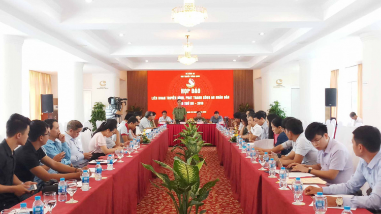 Lấh 500 tác phẩm pấh Liên hoan Truyền hình, phát thanh Công an Nhân dân g’lúh XII