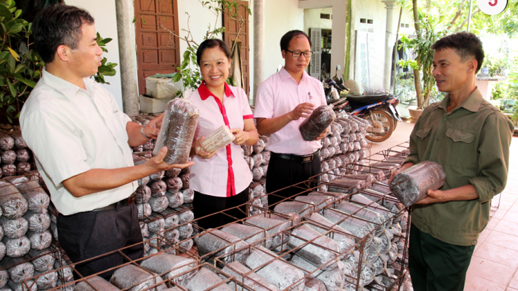 Tín dụng tam nông bhrợ c’lâng dưr zi lấh đha rứt đoọng ha đha nuôr cóh k’coong ch’ngai