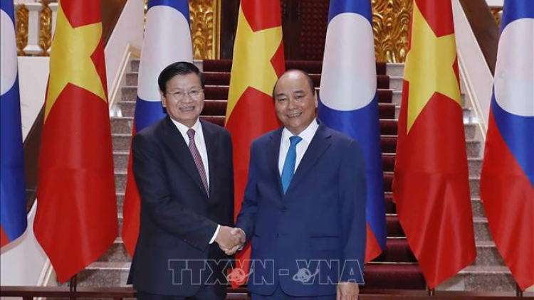 Thủ tướng Lào pr’lưch liêm xang g’luh lum Việt Nam
