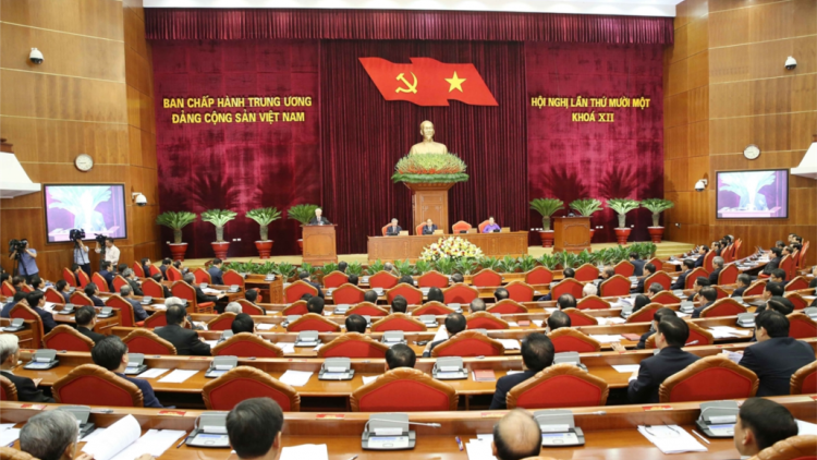 Tơợp bhrợ têng Hội nghị Trung ương 11