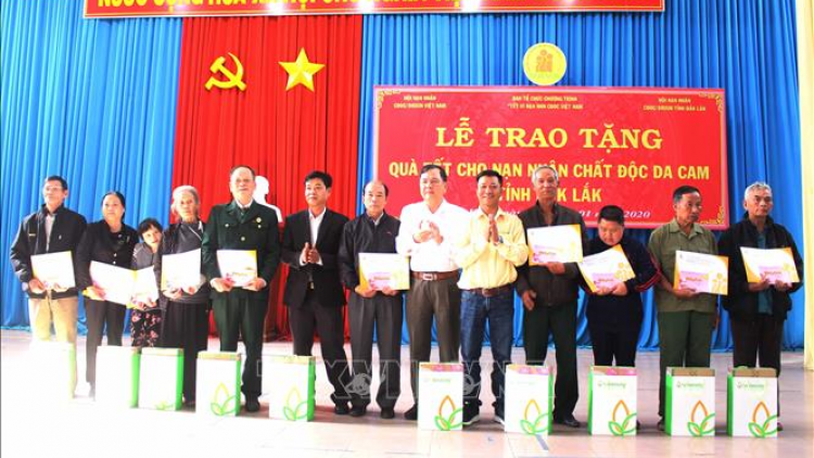 Cher đoọng pr’hêl ha manuyh crêê chất độc da cam đhị Đắk Lắk