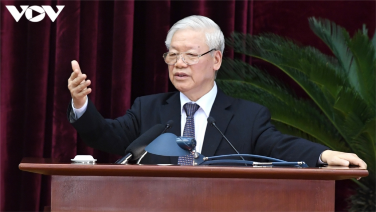 Pazêng xa nay prá xay coh x’rịa âng Hội nghị Trung ương 13 âng Tổng Bí thư, Chủ tịch k’tiêc k’ruung Nguyễn Phú Trọng