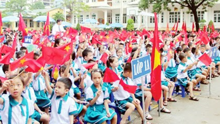 Pazêng vel đong bhrợ têng crêê cơnh bh’rợ khai giảng c’moo học t’mêê
